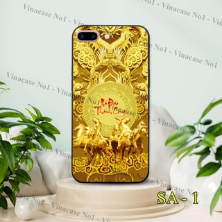 Ốp lưng kính 3d iphone 6 plus - iphone 6s plus - iphone 7 plus - iphone 8 plus in hình 12 con giáp tài lộc may mắn