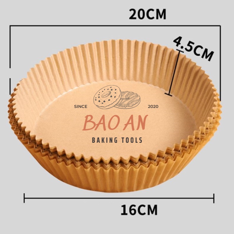 Giấy lót nồi chiên không dầu (set 50 cái)