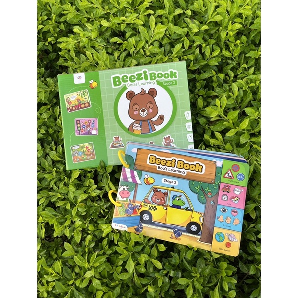 HỌC LIỆU BÓC DÁN BEEZI BOOK- XANH LÁ
