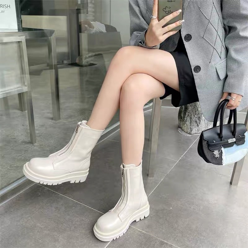 Boot bốt Miji khoá trước dáng đế Doc