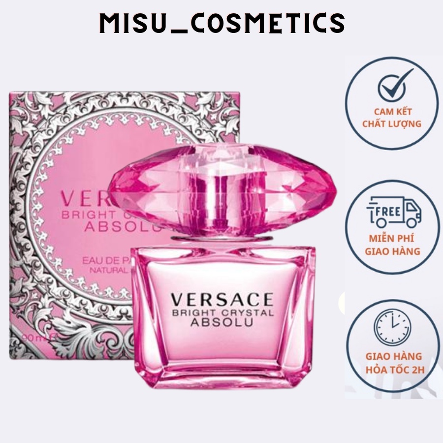Nước Hoa Nữ VERSACE Bright Crystal ABSOLU mini 5ml