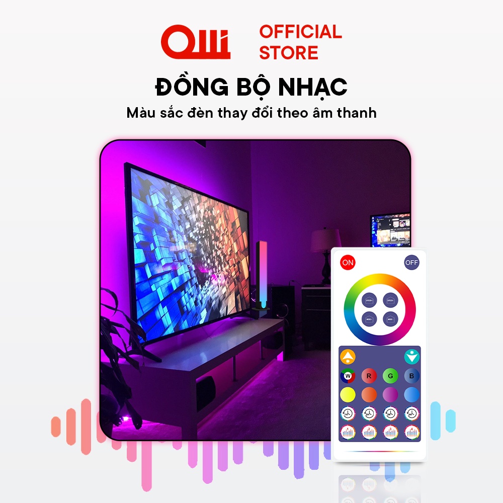 LED Thanh Gaming Thông Minh RGB OLLI LD1.1 Wifi