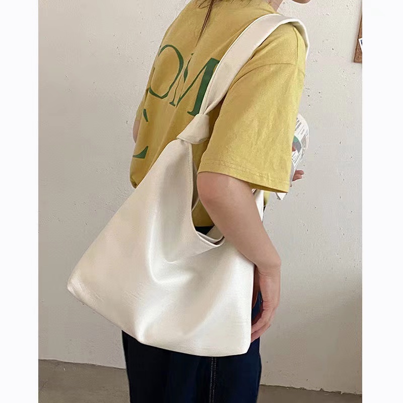 Túi tote đeo chéo da trơn hàn quốc túi đeo vai to thời trang vintage đi chơi đi làm