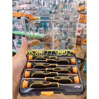 Bộ 7 tua vít Ingco HKSD0718