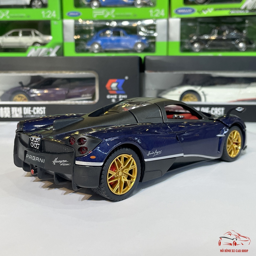 Mô hình xe kim loại Pagani Huayra Roadster tỉ lệ 1:24 hãng CHEZHI 3 màu