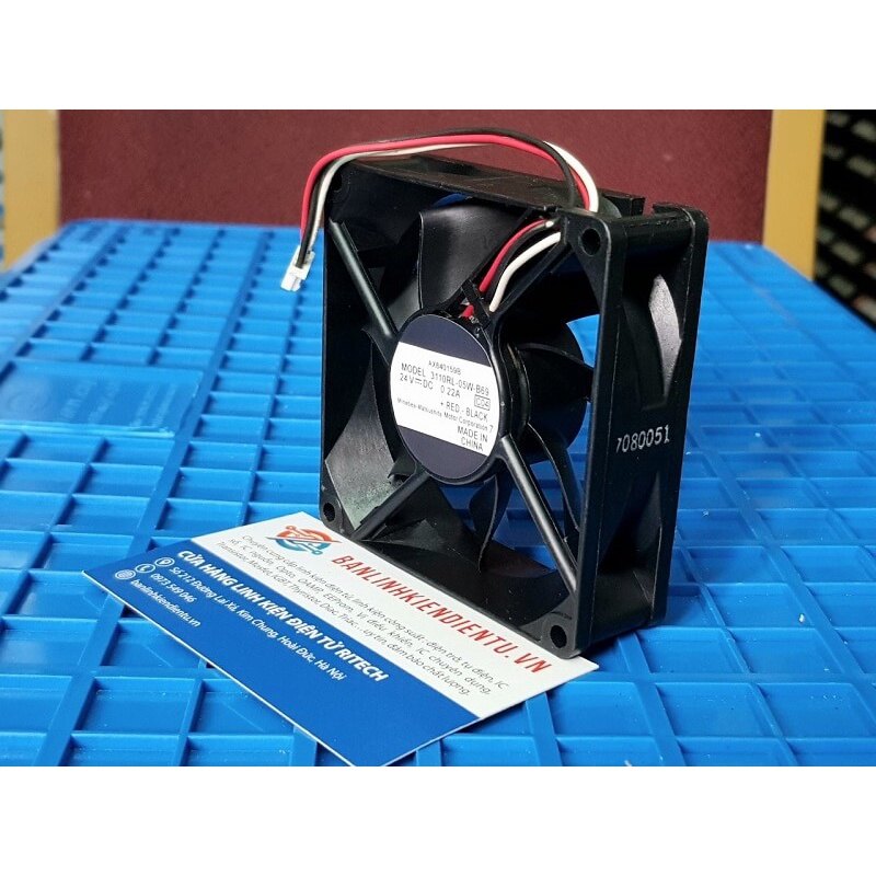 Quạt NMB 3110RL-05W-B69 24V 0.22A 80*80*25mm