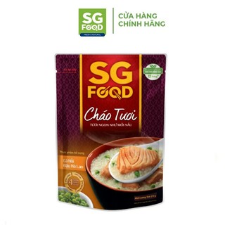 Cháo tươi cá hồi đậu hà lan 240g