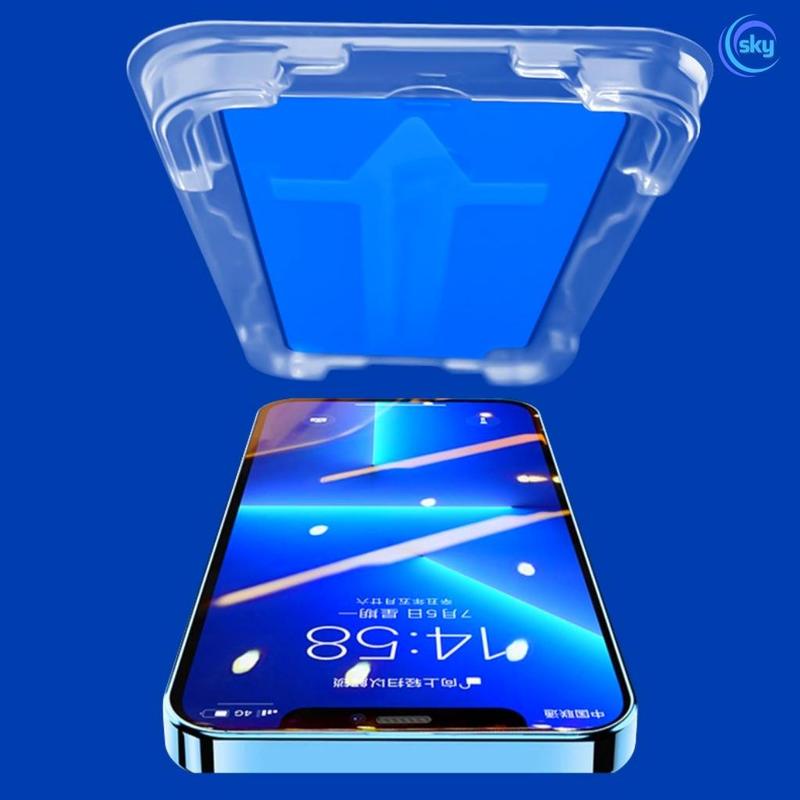 Cường lực iphone  khung tự dán iphone 14 13 12 11 Pro Max x xs xr xsmax 8 7 Plus  - Full màn hình