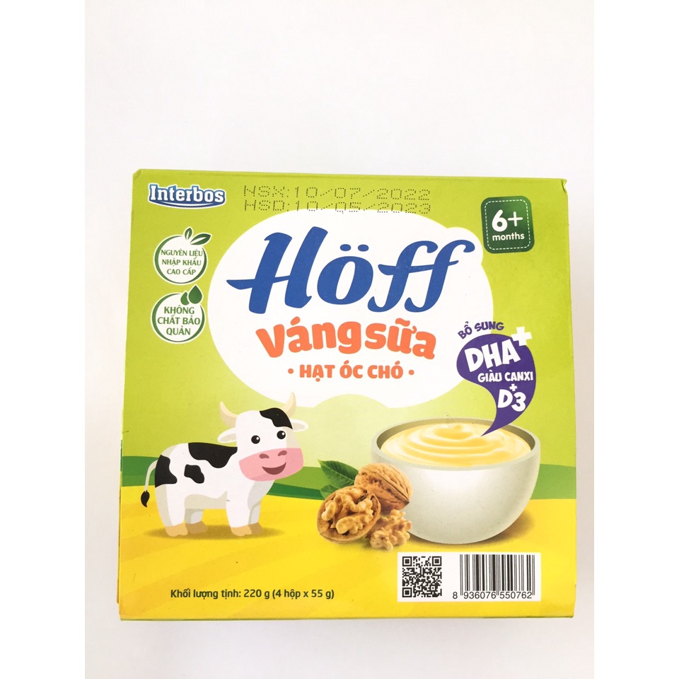 VÁNG SỮA HOFF VANI - SỮA NON - ÓC CHÓ