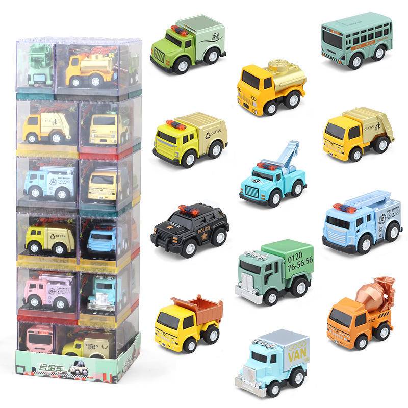 Mô Hình Xe Hơi Mini 5CM Bằng Hợp Kim Có Nhạc Sáng Tạo Cho Bé