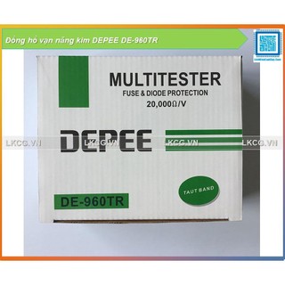 Đồng hồ vạn năng kim DEPEE DE-960TR ( Không kèm pin)