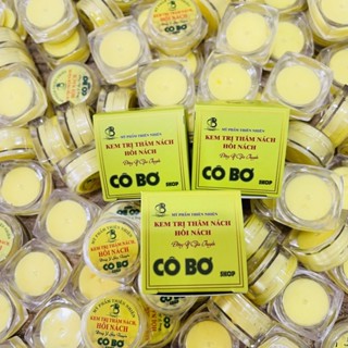 COMBO 3 HỘP KEM KHỬ THÂM NÁCH HÔI NÁCH CÔ BƠ SÁNG MỊN DA hủ 8gr