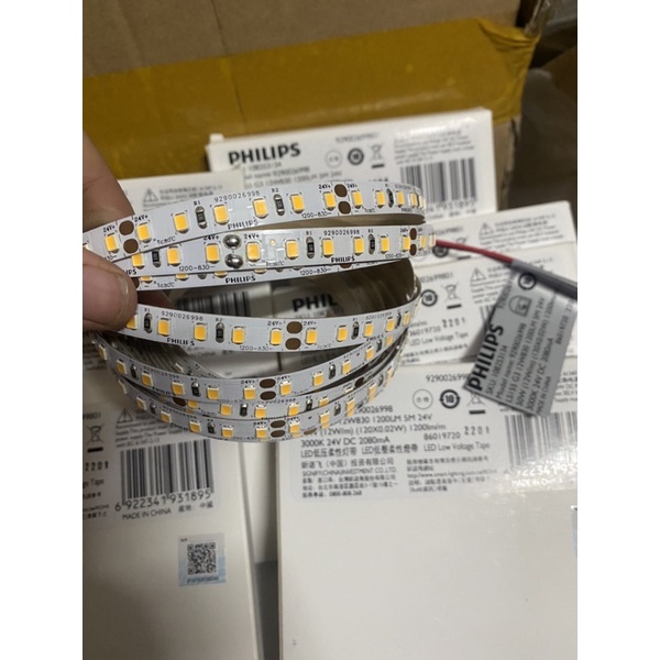 Dây led philips ls155 g3 8w 840 900lm -5m -24v.