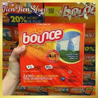 Giấy thơm bounce mỹ 160 tờ