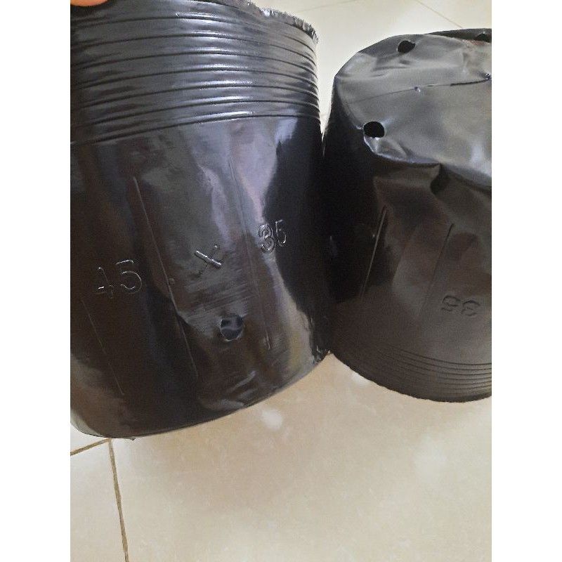 1kg Túi bầu ươm cây nhựa dẻo cỡ 45x35