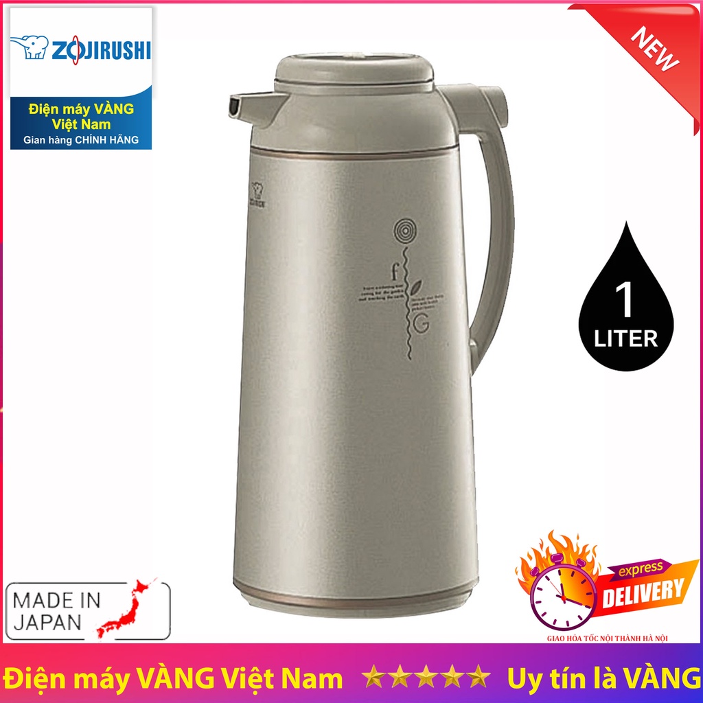 Phích giữ nhiệt bấm rót Nhật Zojirushi AFFB-10-TK dung tích 1L
