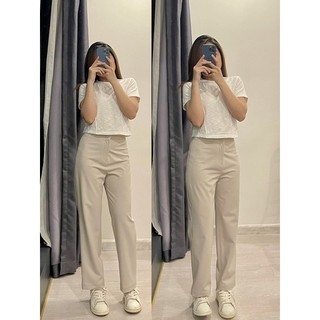 Quần Tây ống suông Loose Pants