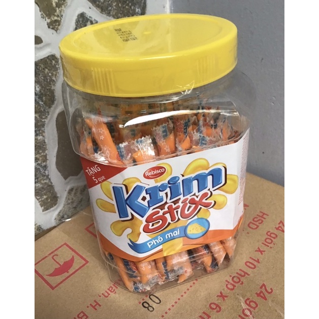 Hũ Krim stix phô mai ,môn