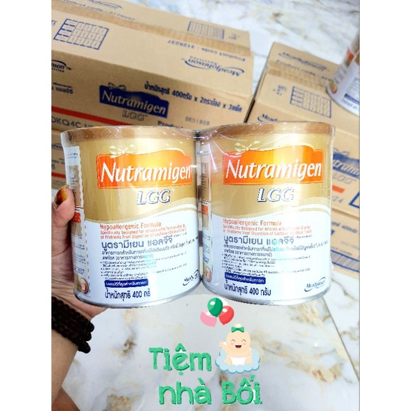 Sữa bột Nutramigen Thái Lan dành cho bé dị ứng đạm bò 400g