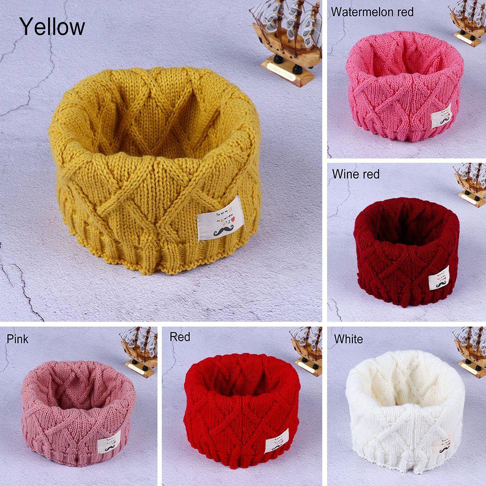 Rowan1 Cô Gái Ấm Cổ o-ring Quấn Khăn Choàng Bé Trai