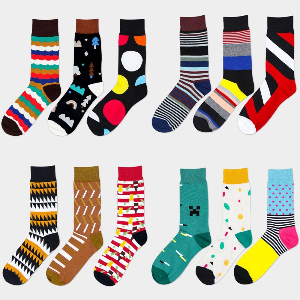 Vớ Cotton Mềm Họa Tiết Chấm Bi Thời Trang Cho Nam