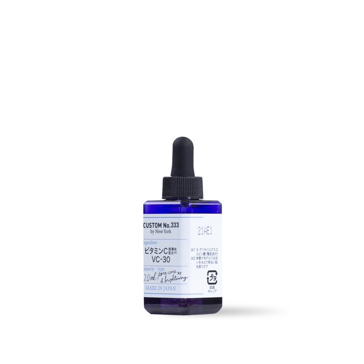 Tinh chất dẫn xuất Vitamin C tối đa giúp sáng da giảm thâm 20 mL Custom No.333 by New York VC30 Serum