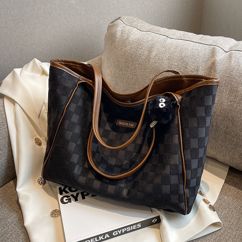 Túi Xách Đeo Vai Vải Bạt Ngăn Chứa Rộng Thời Trang Nữ