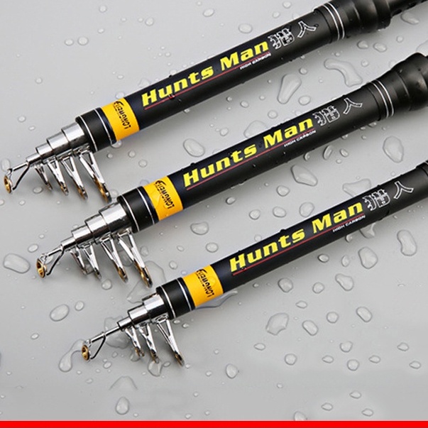 Cần Câu Máy Hunts man, Cần Câu Cá, Cần Câu Lancer Cao Cấp