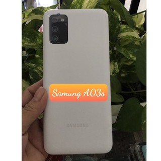 <<Ảnh thật>>Bộ vỏ zin Samsung A03s (bộ kèm kính camera.nút bấm)
