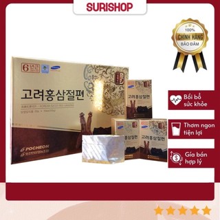 Hồng Sâm Thái Lát 6 Năm Tuổi Tẩm Mật Ong Rừng Hàn Quốc Pocheon 200g