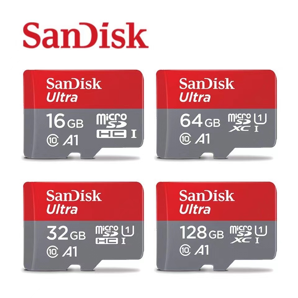 16G-Thẻ Nhớ Sandisk Chính Hãng thẻ sd tốc độ cao SDHC dùng điện thoại máy ảnh điện thoại Wifi Camera 100MB/S