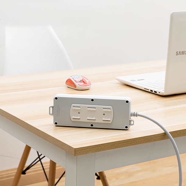 Giá Đỡ Cố Định Ổ Cắm Điện Gắn Tường Không Cần Đục Lỗ Đa Năng