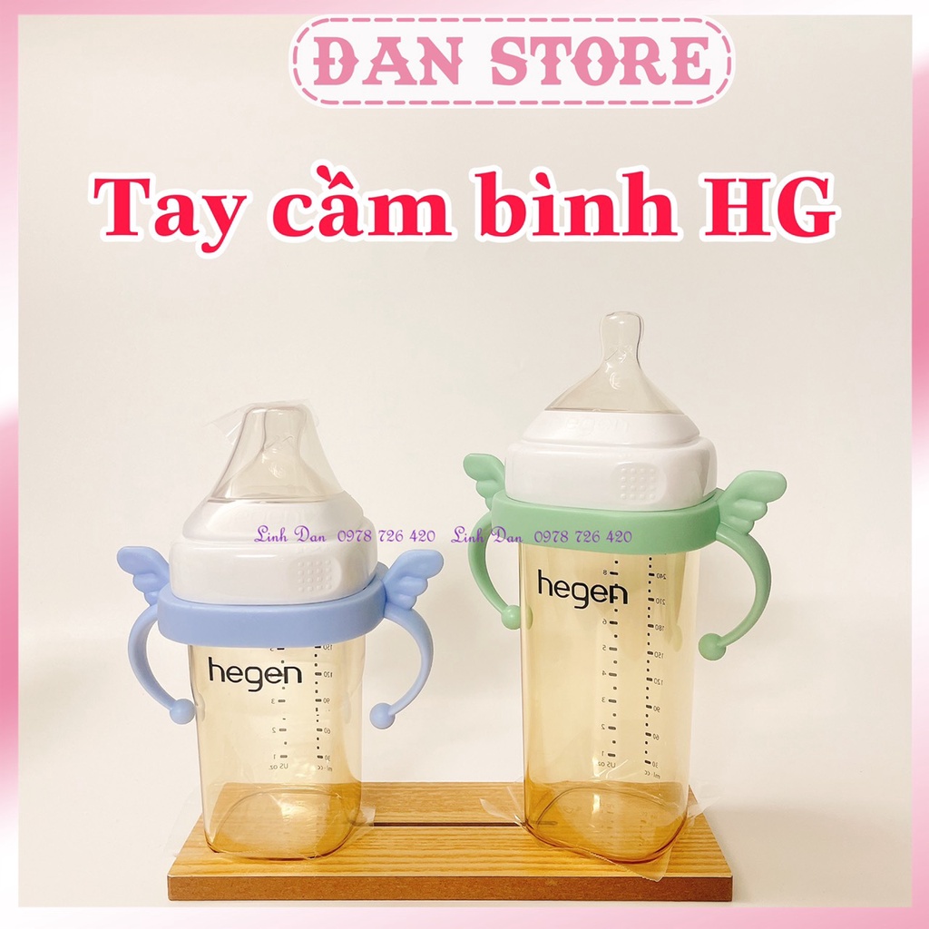 Tay cầm cho bình sữa cổ vuông Hegen