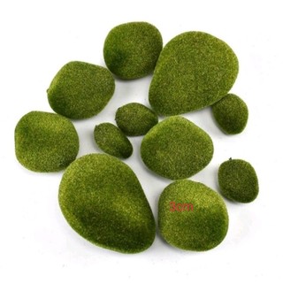Trang trí cây cảnh rêu cục 3cm