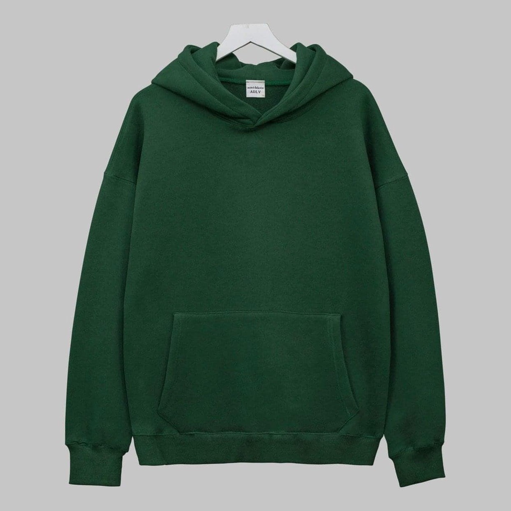 Áo hoodie trơn nỉ bông dài tay Unisex 5 màu hottrend, phong cách Hàn Quốc mùa thu đông RHD01