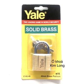 Ổ khoá YALE chính hãng 4 phân chìa răng