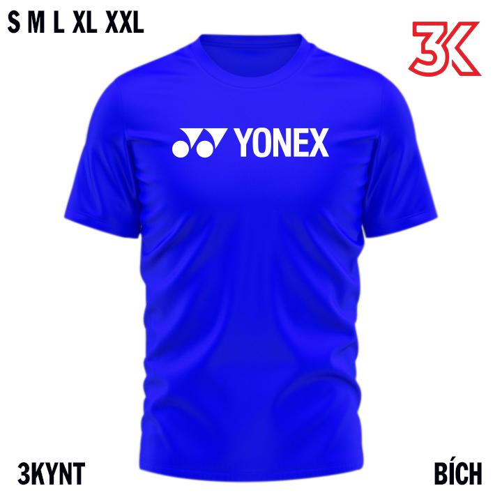 Áo cầu lông yonex mẩu training thun lạnh 4 chiều S-XXL