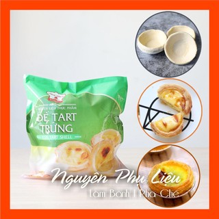 💥 HỎA TỐC 💥 Đế bánh Tart trứng - Bịch 650gr (30 đế bánh + CHÉN BẠC NHÔM SẴN)