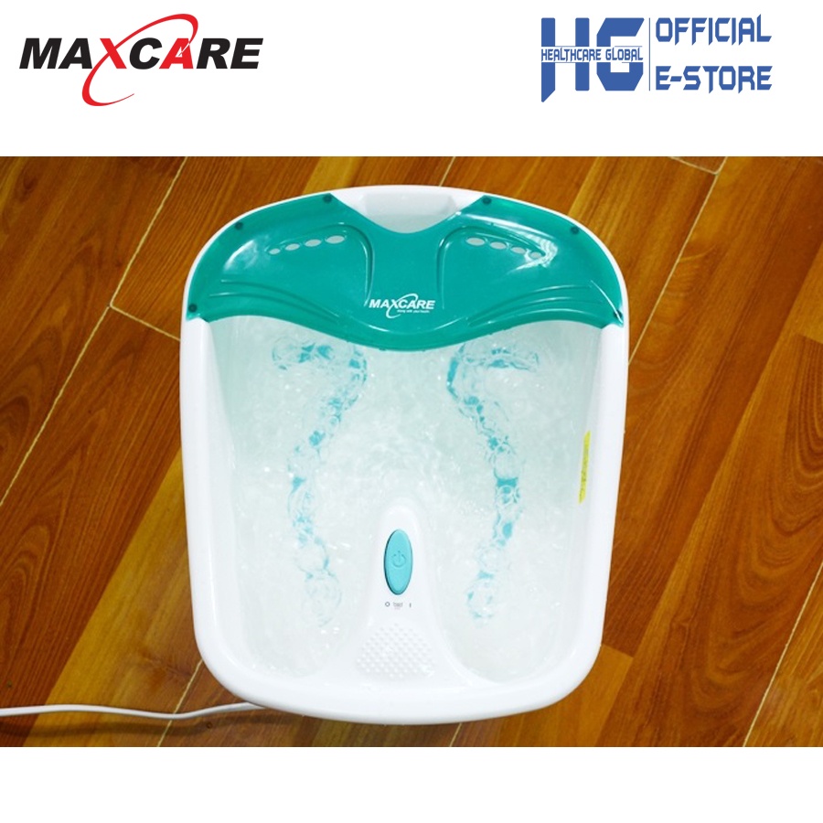 Bồn ngâm chân , massage sủi bọt Maxcare MAX-641D | Thư giãn cơ bắp , hỗ trợ điều trị các bệnh về cơ khớp