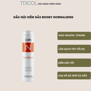 Dầu gội cân bằng dầu cho tóc Tricol Biosky Normalizing Shampoo