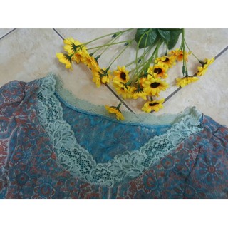 ĐẦM MAXI HOẠ TIẾT THỔ CẨM
