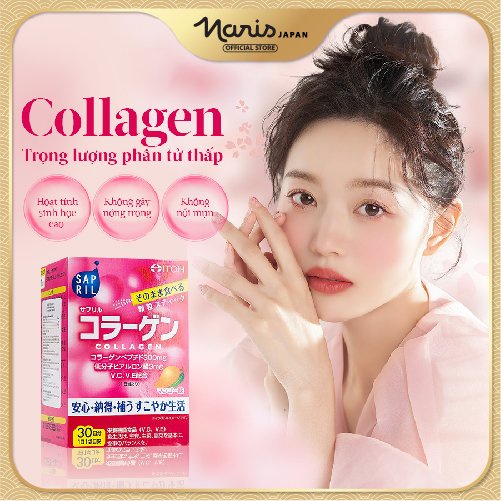 Bột uống dưỡng trắng da Vitamin Collagen vị xoài Itoh 60g (2g x 30 gói/hộp)