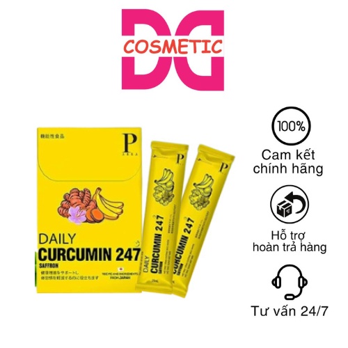 Thạch nghệ hương vị chuối 247, tăng cường sức khỏe làm đẹp da. D&D cosmetics