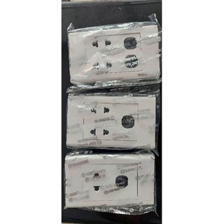 Mặt ổ sino: ổ đơn 2 chấu + 1 lỗ; ổ đôi 2 chấu + 1 lỗ; ổ đôi 2 chấu + 2 lỗ/ s18ux; s18u2x, s18u2xx