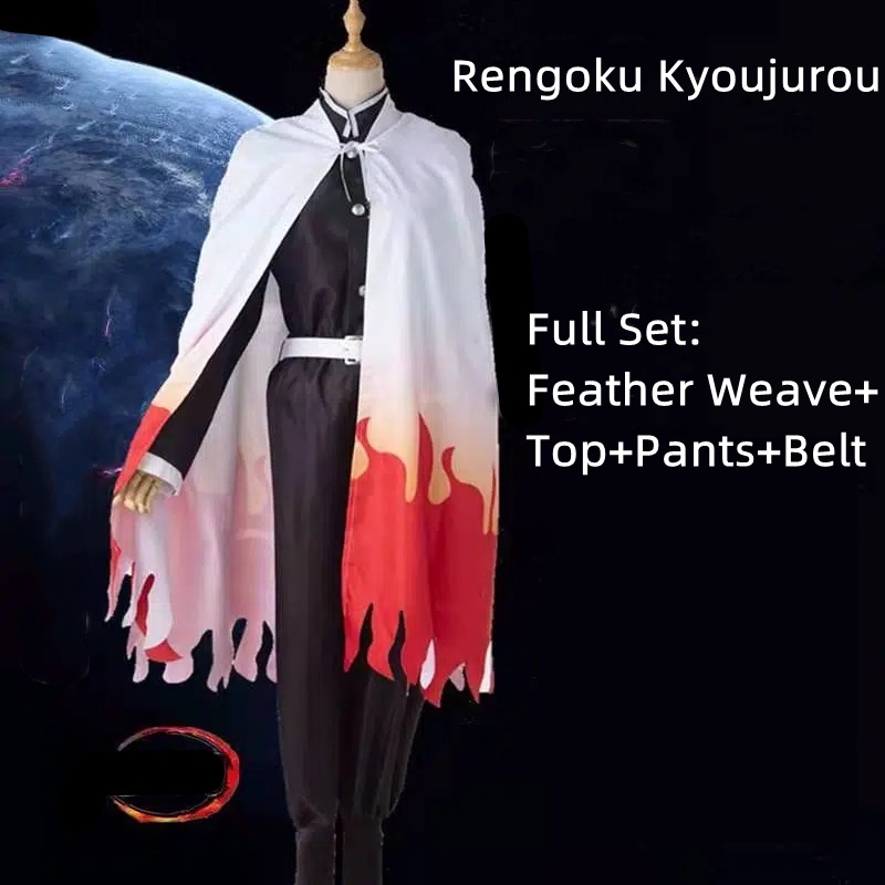 Bộ Đồ Hóa Trang Nhân Vật Rengoku Kyoujurou Kanroji Mitsuri Muichirou