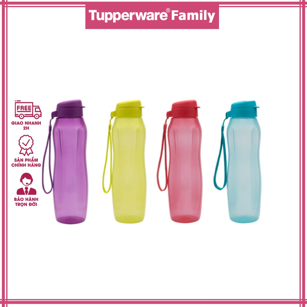 [Tupperware] Bình nước Eco 1L
