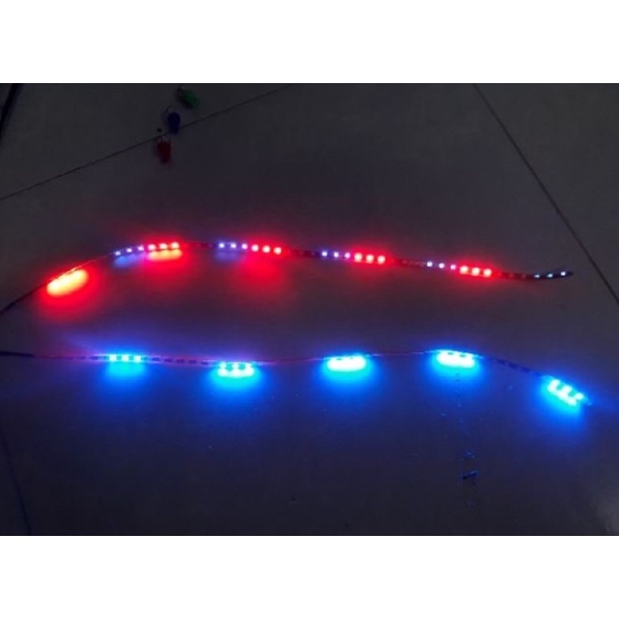 Dây led nháy 7 màu gắn các dòng xe