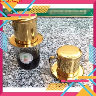 Phin cà phê inox 304 Mạ Vàng / Đen / Trắng