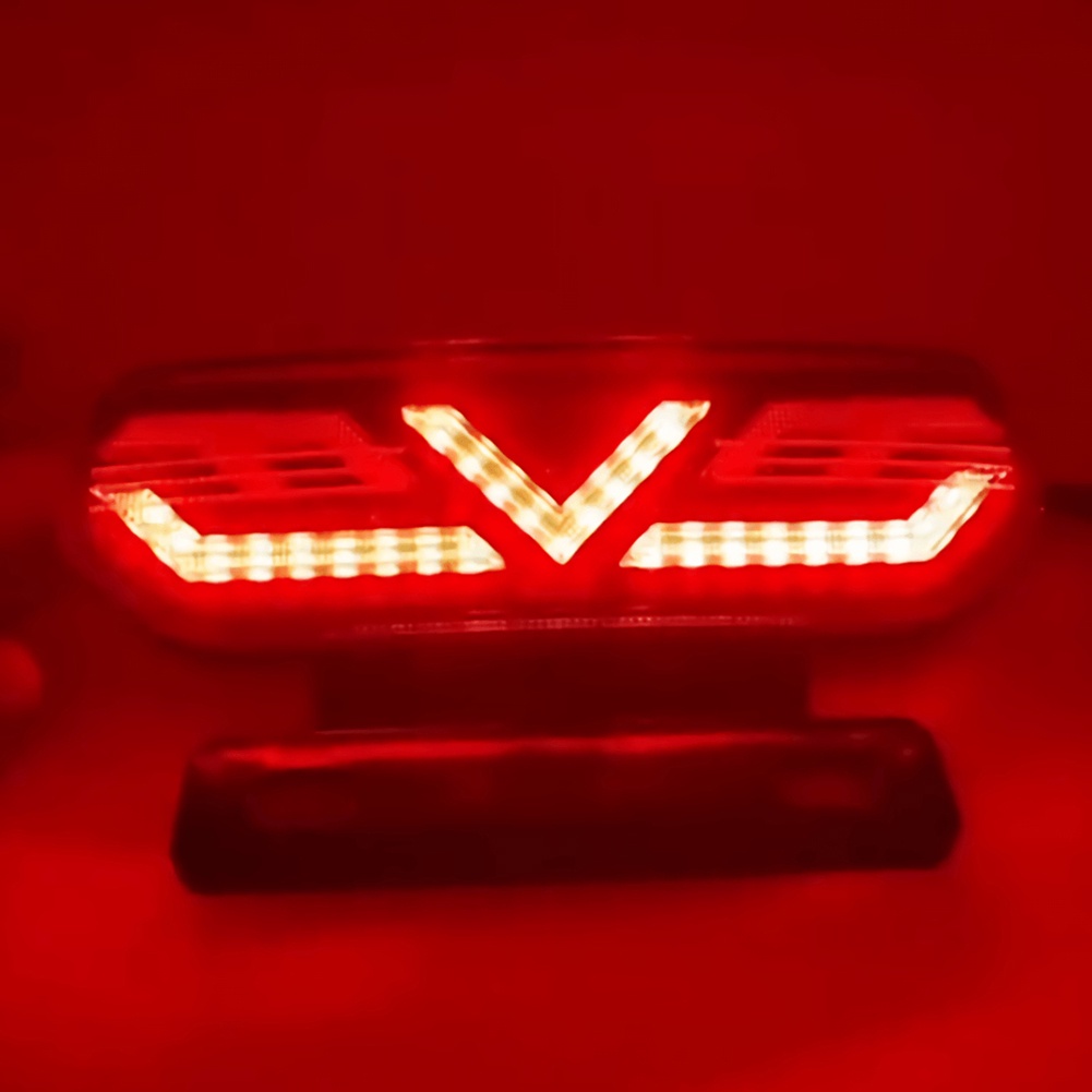 ⚡Còn Hàng⚡Đèn Led Phía Sau Xe Máy Đèn Báo Rẽ Bốn Bánh Dừng Đèn Phanh Đèn Hậu 12V