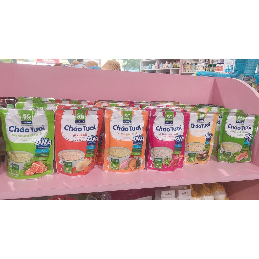 Cháo tươi Sài gòn Food Baby 240g Cho Bé từ 10 -12 tháng